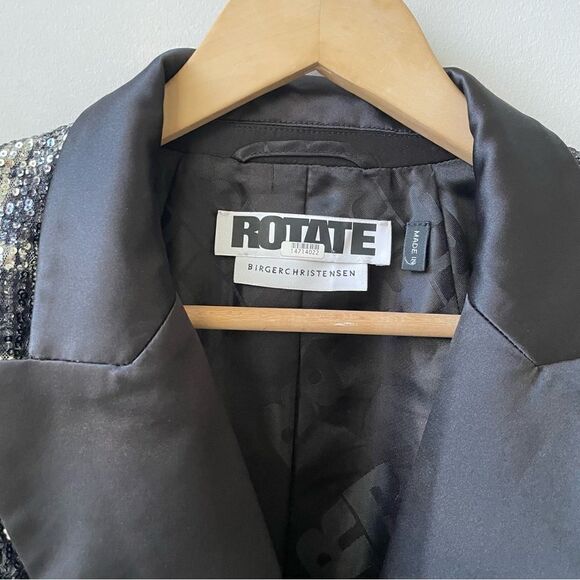 ROTATE Birger Christensen Augustina Sequin Blazer - Picture 5 of 10